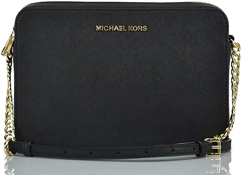 Michael Kors Women's Jet Set Item Crossbody Bag No Size (Black)