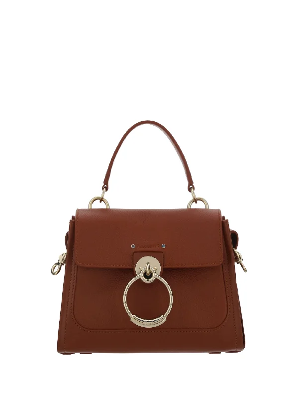 Chloé Elegant Sepia Brown Calfskin Shoulder Women's Handbag