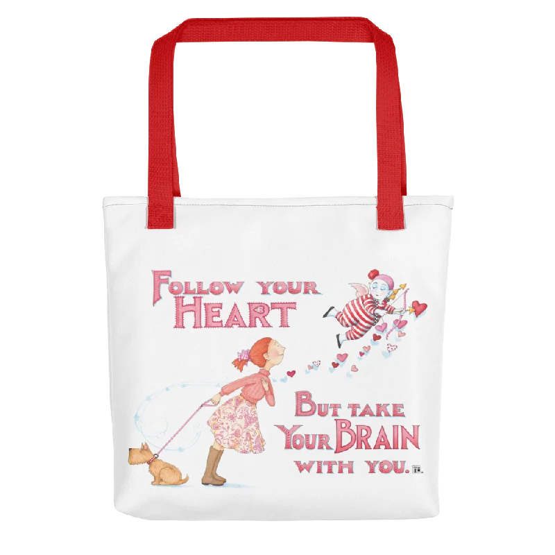 Follow Your Heart Tote bag