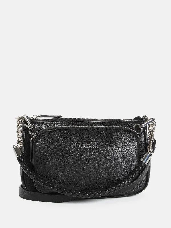 Lainie Double-Zip Crossbody