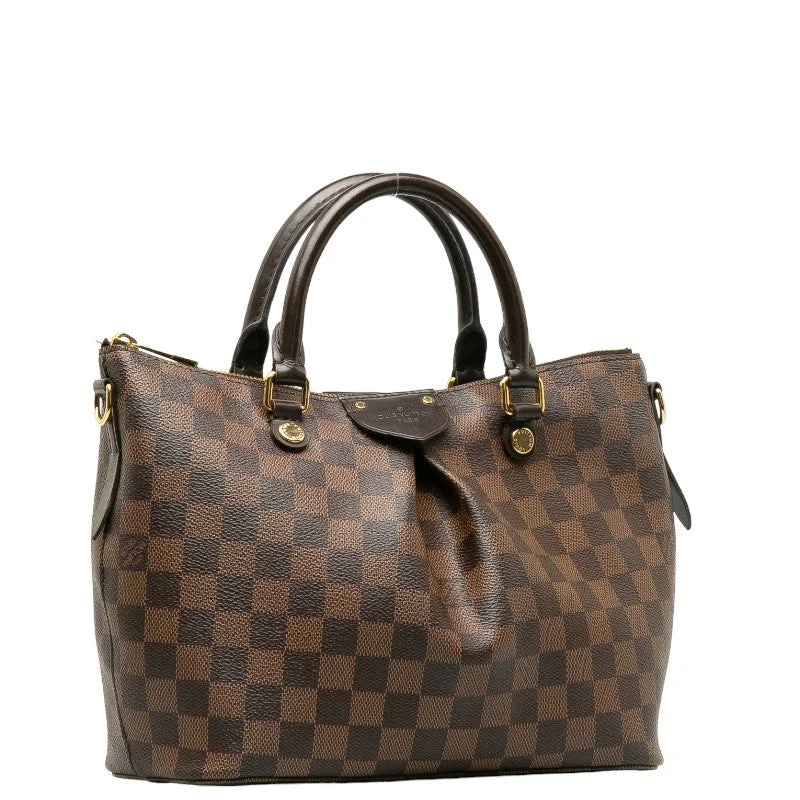 Louis Vuitton Damier Sienna MM Tote Handbag N41545 Brown Women's