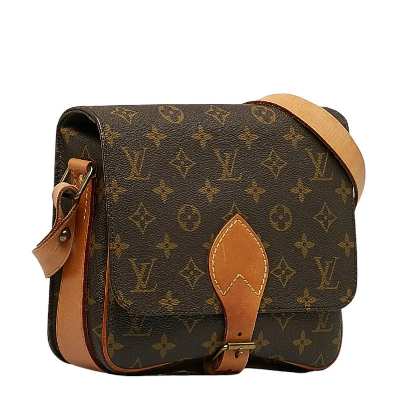 Louis Vuitton Monogram M51253 Shoulder Bag PVC/Leather Brown