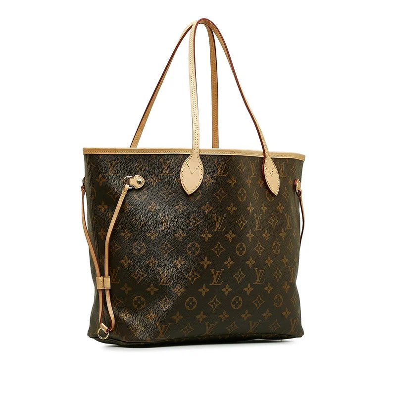 Louis Vuitton Monogram Newark MM Shoulder Bag M40156 Brown PVC Leather  Louis Vuitton