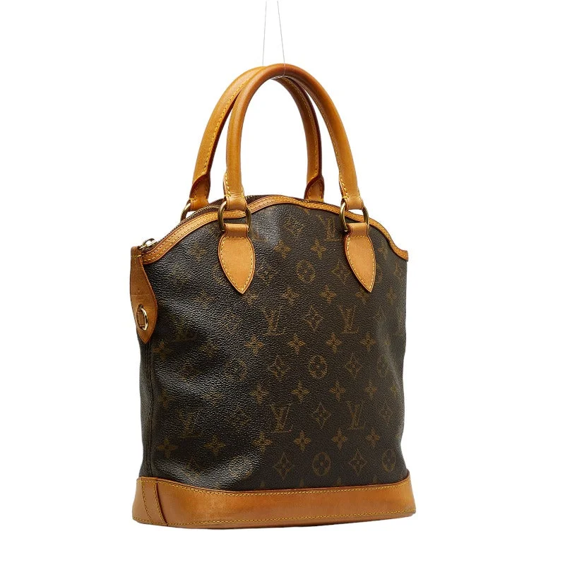 Louis Vuitton Monogram Rockit Handbag Tote Bag M40102 Brown