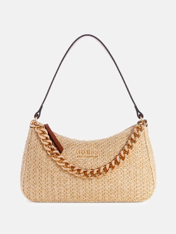 Rembert Raffia Mini Shoulder Bag