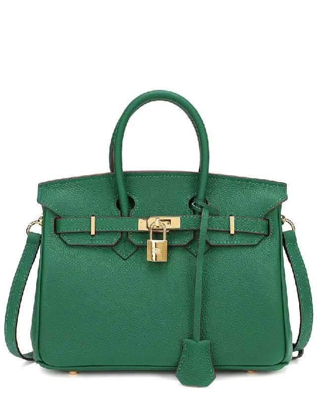 Tiffany & Fred Paris Leather Shoulder Bag