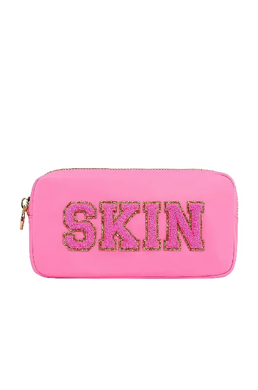 Classic Small Pouch In Bubblegum Skin