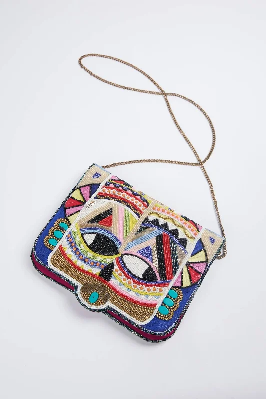 Sita Handmade Cross-Body Clutch Bag In Multi