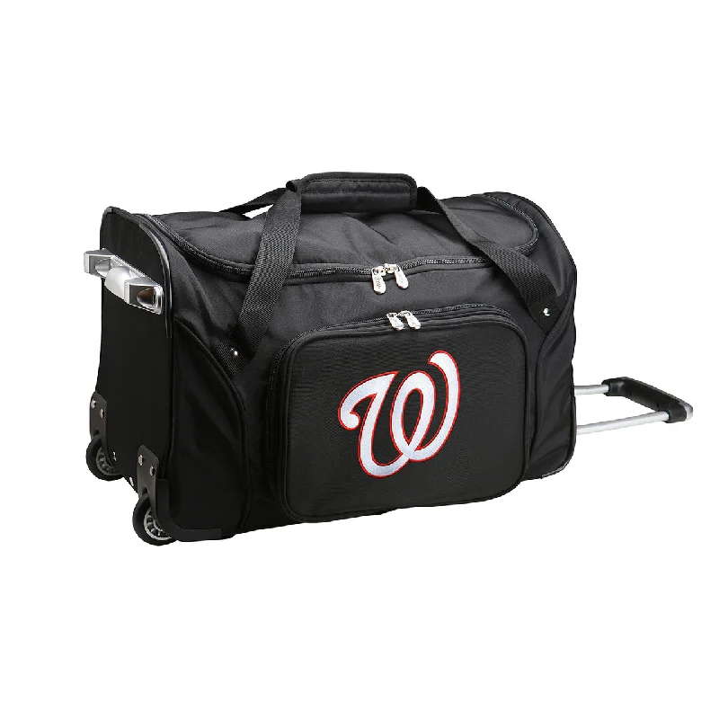 Washington Nationals Luggage | Washington Nationals Wheeled Carry On Luggage