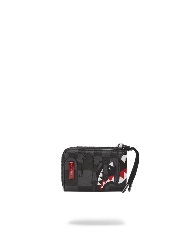 Sprayground Wallet GREY XTC WALLET   Black