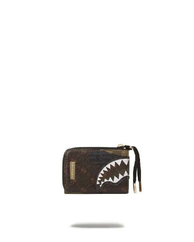 Sprayground Wallet CAMO BRANDED WALLET   Brown