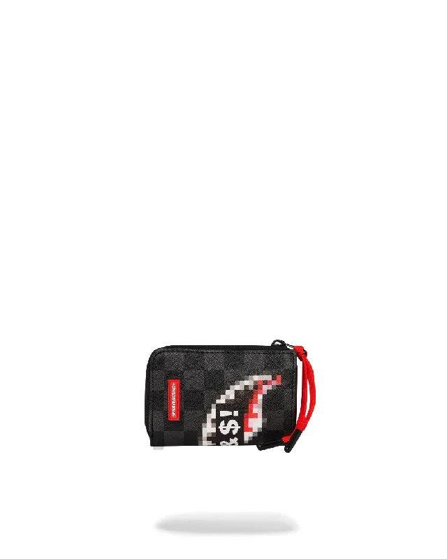 Sprayground Wallet CENSORED WALLET Black