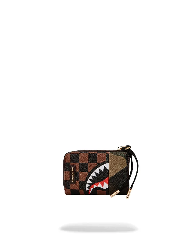 Sprayground Wallet SIP WITH CAMO ACCENT WALLET Brown