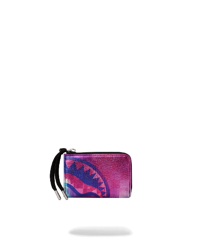 Sprayground Wallet TYE CHECK WALLET Purple