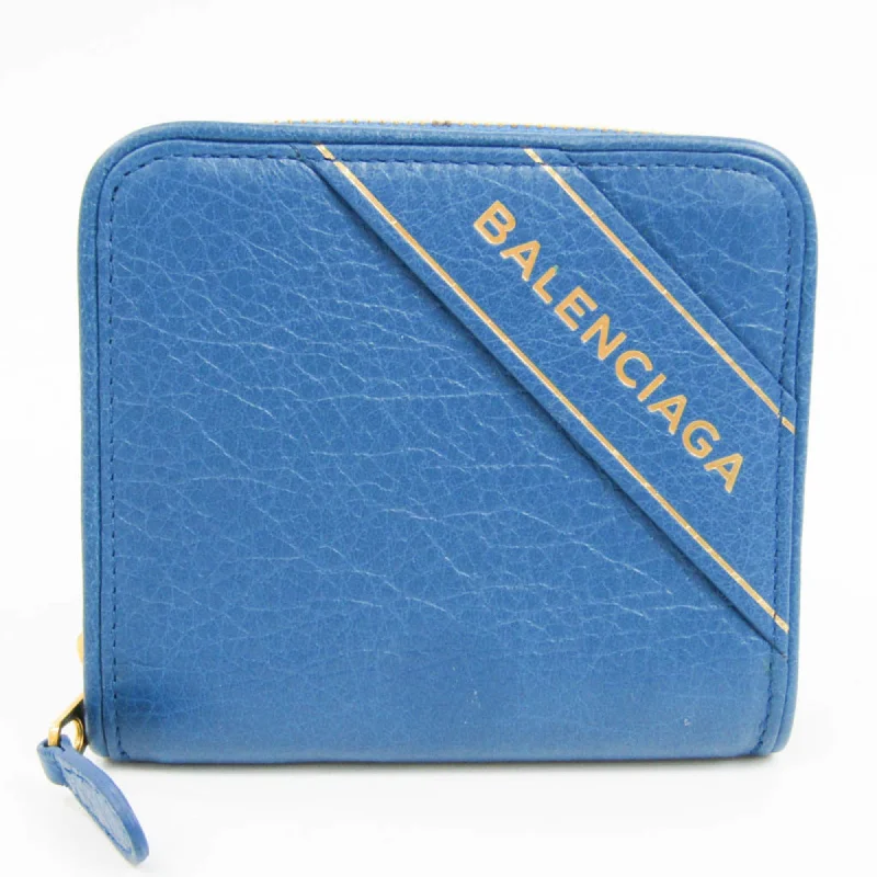 Balenciaga  Leather Wallet  (Pre-Owned)