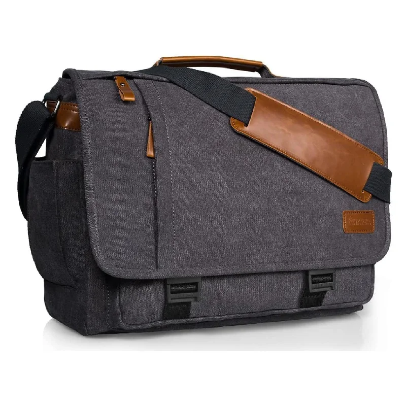 FR Fashion Co. 18.5" Canvas Laptop Messenger Bag