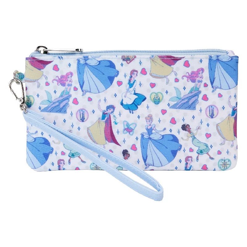 Disney Princess Manga Style Loungefly Nylon Wristlet Wallet