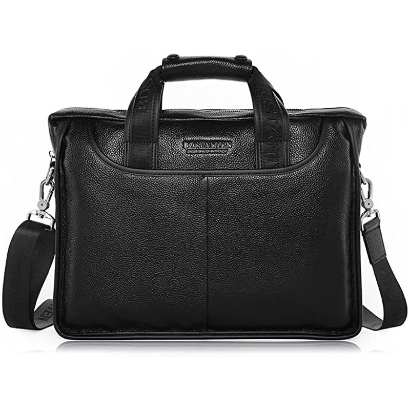 FR Fashion Co. 13" Men's Luxury Leather Messenger Bag