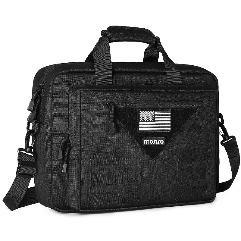 FR Fashion Co. 17" Men's MOLLE Tactical Messenger Bag