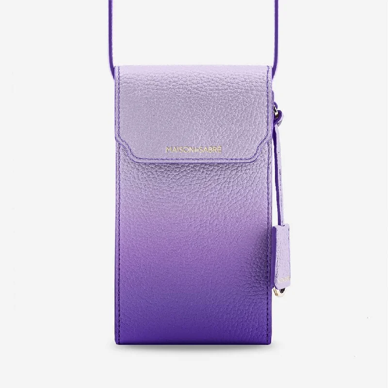 The Phone Pouch - Ombré Lavender