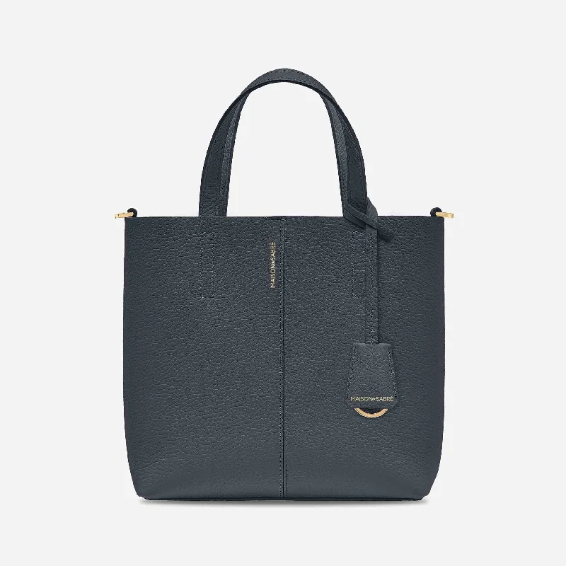 The Small Soft Tote - Graphite Sky