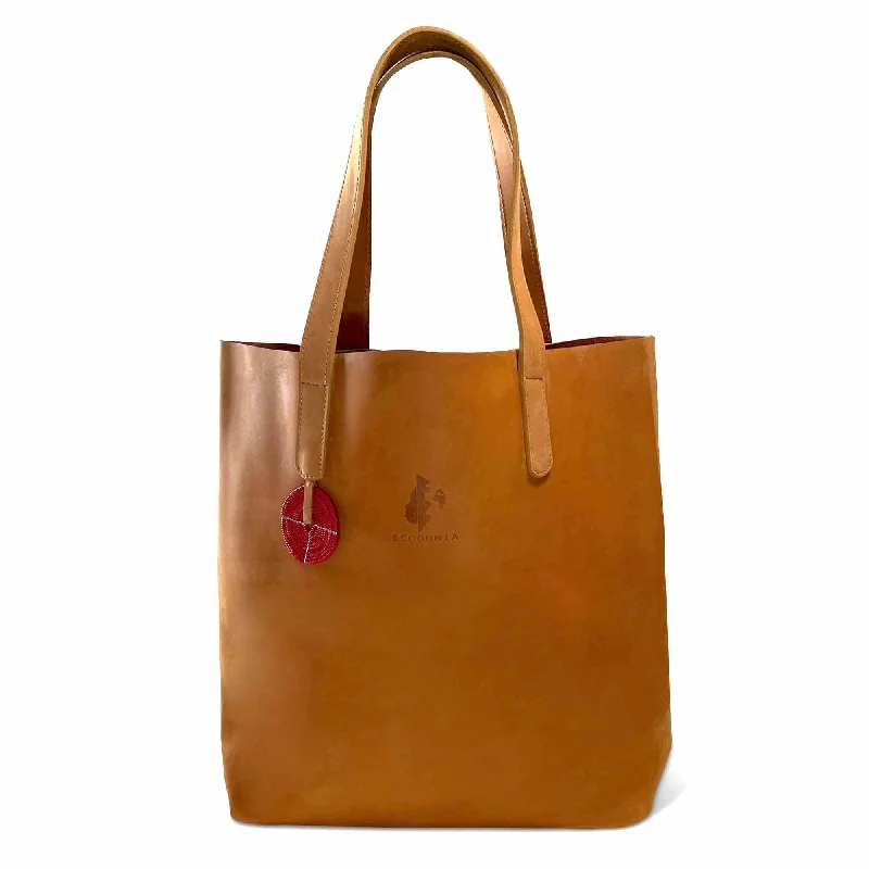 Tsavo - Everyday Leather Tote - Tan