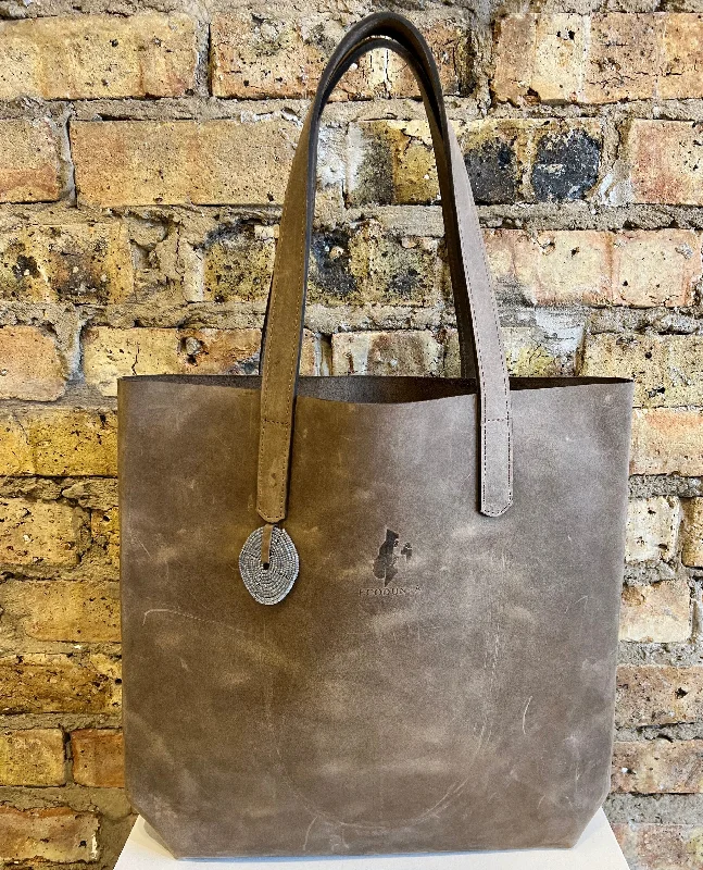 Tsavo - Everyday Leather Tote - Mocha